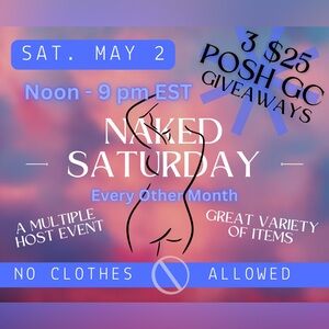 NAKED SATURDAY Raid Train - No Clothes Allowed🫣
Bi-Monthly (every other month)